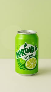 Mirinda Citrus Cans 320 ml soft drink bursting with bright citrus flavor 1 pcs