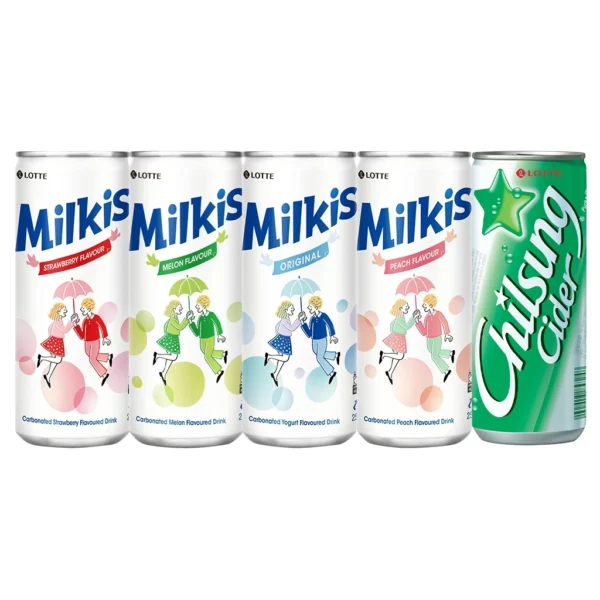 Lotte Milkis Chilsung 250ml x 30 cans