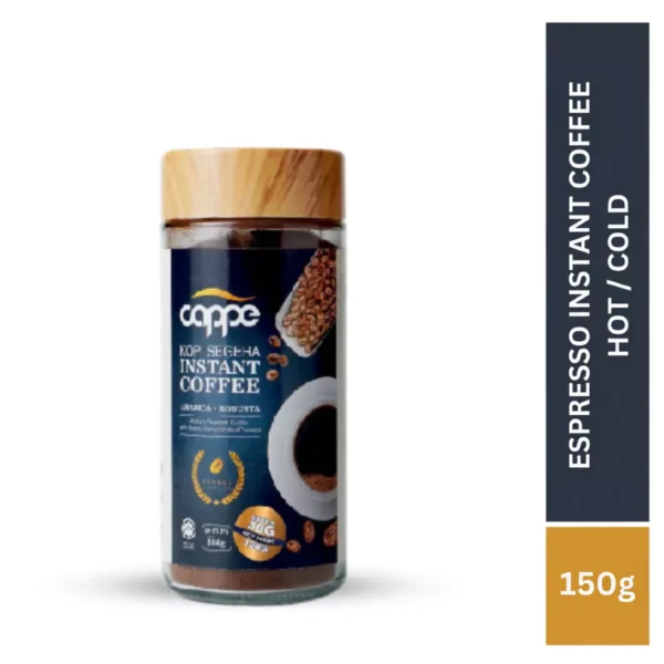 Instant Coffee Powder 150g 75 Cups Espresso Americano Type