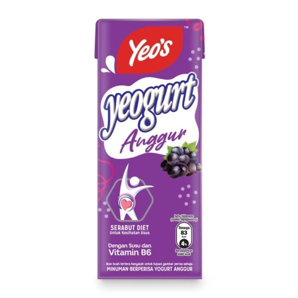 Yeo's Yogurt Drink Asli/Anggur (250ml)